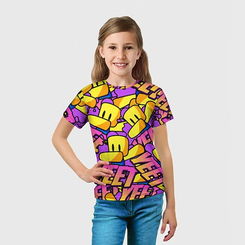 Детская футболка ROBLOX РОБЛОКС YEET / 3D-принт – фото 5