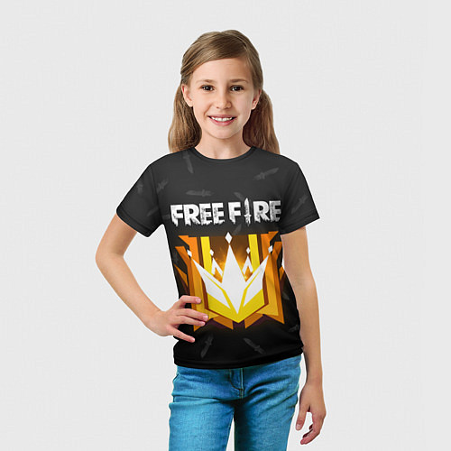 Детская футболка Free Fire Фри фаер / 3D-принт – фото 5