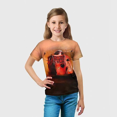 Детская футболка Агата Кристи OPIUM / 3D-принт – фото 5