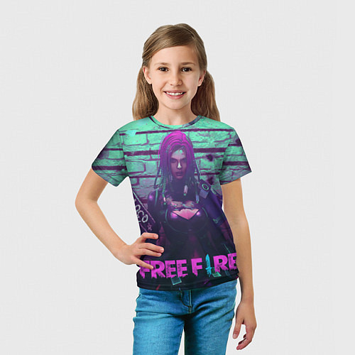 Детская футболка FREE FIRE / 3D-принт – фото 5