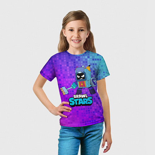 Детская футболка Ash Brawl Stars Эш / 3D-принт – фото 5