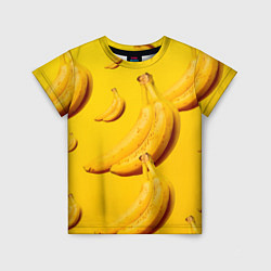 Футболка детская Банановый рай, цвет: 3D-принт