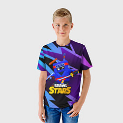 Футболка детская Ash Brawl Stars Эш, цвет: 3D-принт — фото 2