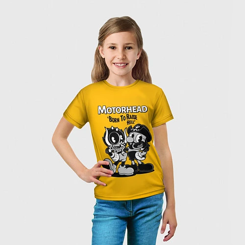 Детская футболка Motorhead x Cuphead / 3D-принт – фото 5