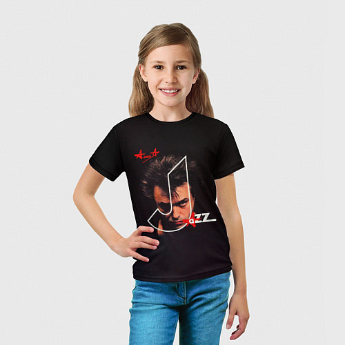 Детская футболка АлисА JAZZ / 3D-принт – фото 5