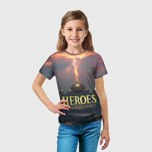 Детская футболка Heroes of Might and Magic HoM Z / 3D-принт – фото 5