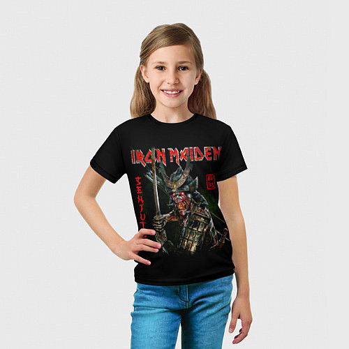 Детская футболка Iron Maiden, Senjutsu / 3D-принт – фото 5