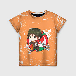 Футболка детская Yamaguchi Tadashi Haikyu Волейбол Z, цвет: 3D-принт