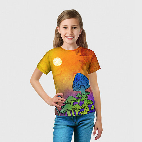 Детская футболка Заколдованный лес / 3D-принт – фото 5