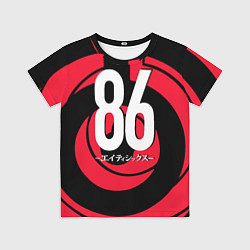 Футболка детская ВОСЕМЬДЕСЯТ ШЕСТЬ АНИМЕ, цвет: 3D-принт