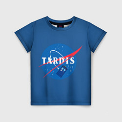 Футболка детская Тардис в космосе, цвет: 3D-принт