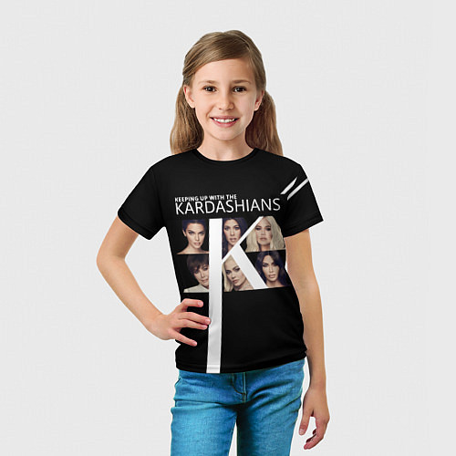 Детская футболка Семейство Кардашьян / 3D-принт – фото 5