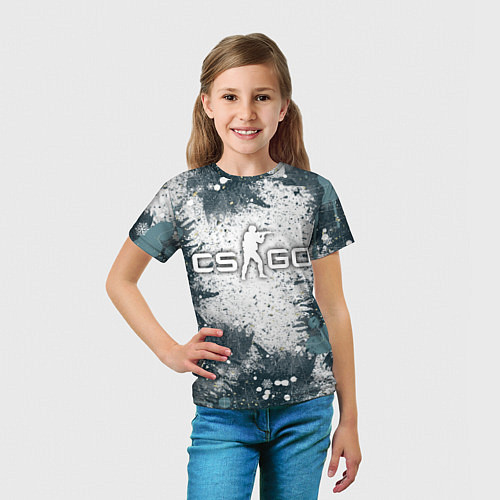 Детская футболка CS GO - Контра / 3D-принт – фото 5