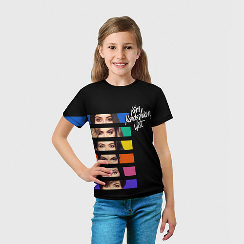 Детская футболка Семейство Кардашьян / 3D-принт – фото 5