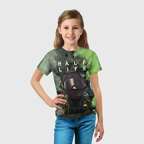 Детская футболка Opposing Force Half-Life спина / 3D-принт – фото 5