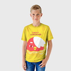 Футболка детская Sweet lemonade, цвет: 3D-принт — фото 2