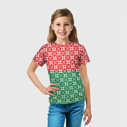 Детская футболка Беларусь алатырь / 3D-принт – фото 5