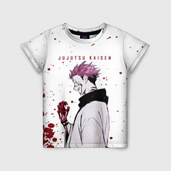 Футболка детская Ryomen Sukuna Jujutsu Kaisen, цвет: 3D-принт