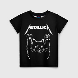 Футболка детская METALLICA МЕТАЛЛИКА, цвет: 3D-принт