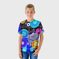 Футболка детская Механизм, цвет: 3D-принт — фото 2