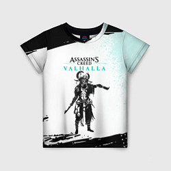 Футболка детская АССАСИН КРИД ASSASSINS CREED VALHALLA Z, цвет: 3D-принт