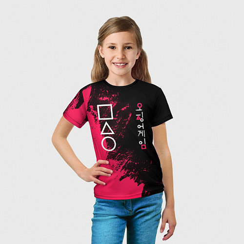 Детская футболка Ojingeo Geim / 3D-принт – фото 5