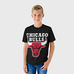 Футболка детская B C Chicago Bulls, цвет: 3D-принт — фото 2