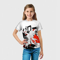 Футболка детская Power - Человек-бензопила, цвет: 3D-принт — фото 2