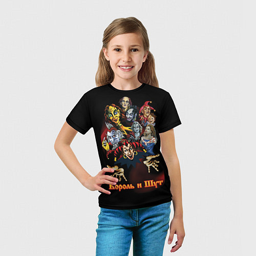 Детская футболка Король и Шут сказочные персонажи / 3D-принт – фото 5