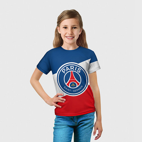 Детская футболка Paris Saint-Germain FC / 3D-принт – фото 5
