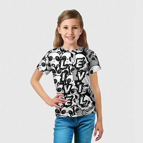 Детская футболка LivEvil / 3D-принт – фото 5