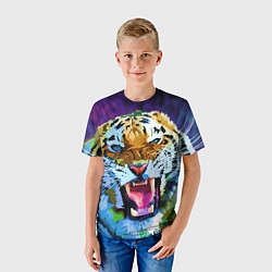 Футболка детская Рычащий Шархан, цвет: 3D-принт — фото 2