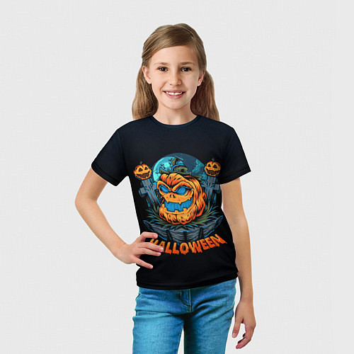 Детская футболка Ночь ужасов! / 3D-принт – фото 5