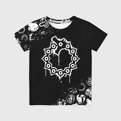 Футболка детская 7 СМЕРТНЫХ ГРЕХОВ МЕЛОДИАС СИМВОЛ ДРАКОН, цвет: 3D-принт