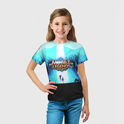 Футболка детская MOBILE LEGENDS BANG BANG МОБА ЛЕГЕНДС, цвет: 3D-принт — фото 2