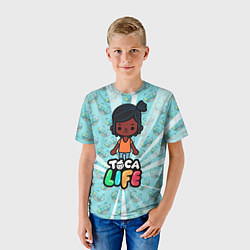 Футболка детская Toca Life World, цвет: 3D-принт — фото 2