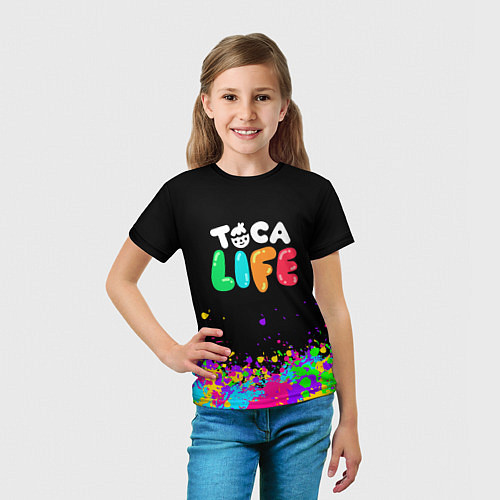 Детская футболка Toca Life / 3D-принт – фото 5