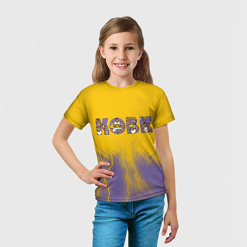 Детская футболка Коби Брайант Kobe Bryant / 3D-принт – фото 5