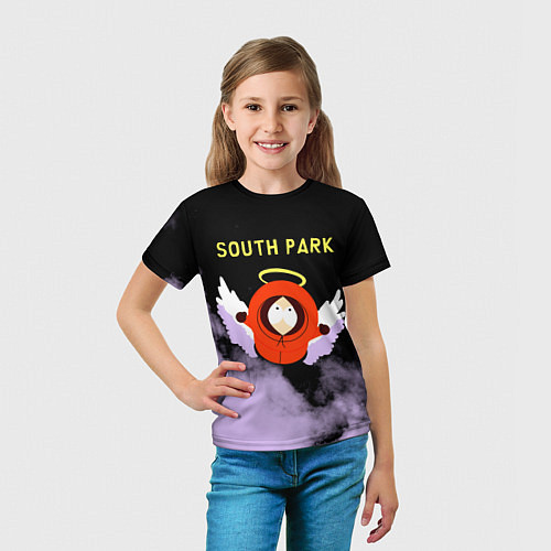 Детская футболка Кенни реально умер Южный парк / 3D-принт – фото 5