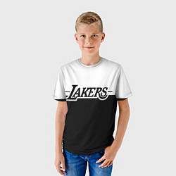 Футболка детская Kobe Bryant - Los Angeles Lakers, цвет: 3D-принт — фото 2