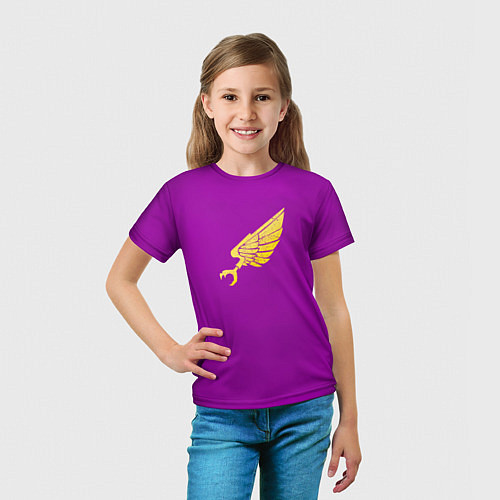 Детская футболка Дети Императора до Ереси Хоруса цвет легиона / 3D-принт – фото 5