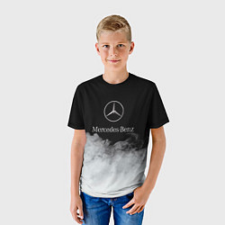 Футболка детская Mercedes-Benz Облака, цвет: 3D-принт — фото 2