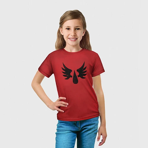 Детская футболка Кровавые ангелы цвет легиона 9 / 3D-принт – фото 5