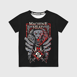 Футболка детская Machine Head - Lion Heart, цвет: 3D-принт