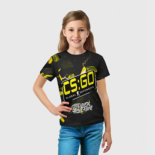 Детская футболка Новая эра CS:GO / 3D-принт – фото 5