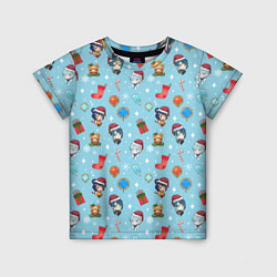 Футболка детская GI Christmas Pattern, цвет: 3D-принт