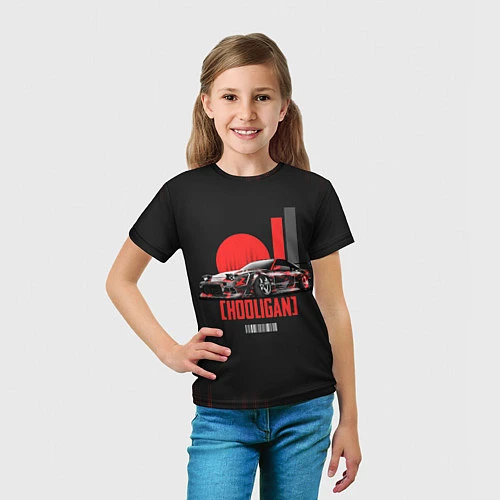 Детская футболка HOOLIGAN HOONIGAN / 3D-принт – фото 5