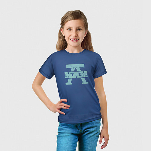 Детская футболка Альфа Легион цвет легиона до Ереси / 3D-принт – фото 5
