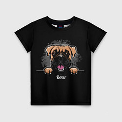 Футболка детская Боксёр Boxer, цвет: 3D-принт