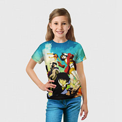 Футболка детская Cowboy Bebop All, цвет: 3D-принт — фото 2